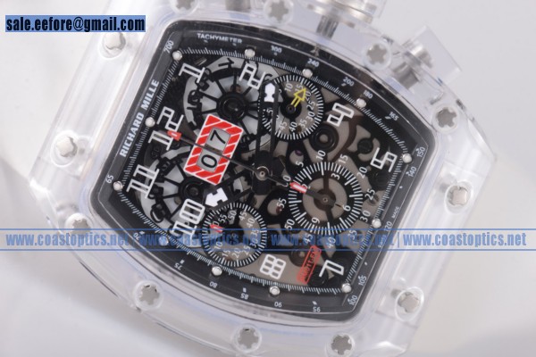 Richard Mille RM 011 Felipe Massa Flyback 1:1 Replica Watch Sapphire Crystal Black Inner Bezel